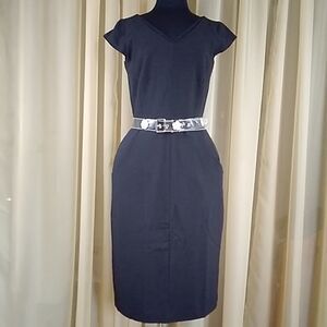 Calvin Klein Dress Size 4 Belt Included